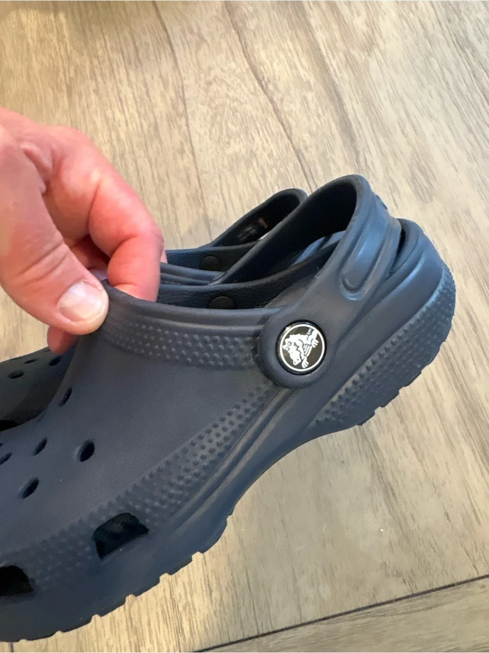CROCS Kids Classic Clogs in Navy